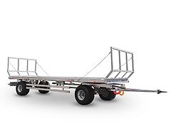 CynkoMet Ballentransportwagen / Bale platform / Remorque pour balles / Rimorchio per balle / Przyczepa do przewozu bel