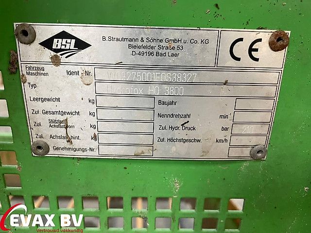Strautmann Hydrofox HQ 3800