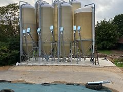 Agritech Futtersilo Silos Kraftfutter Silo Schnecken Spirltechnik Spirale SIA TQS AN