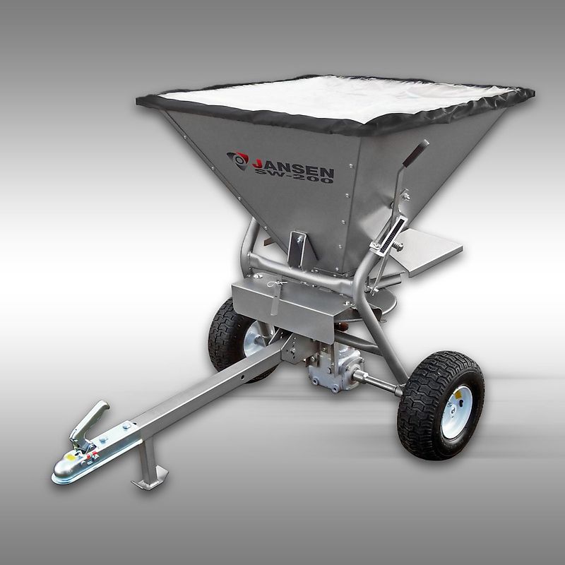 Jansen Streuwagen Jansen SW-200, Nachlaufstreuer, Düngerstreuer, Salzstreuer