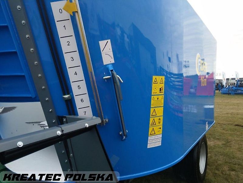 Zamet Futtermischwagen Fider – 2 Mischschnecken – großer Rahmen 20m3