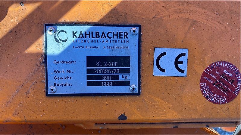 Kahlbacher Schneeschild SL2-200