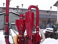 Pom Augustów Pneumatischer Saug- und Druckförderer T 470 mit vierstufigem Ventilator (Getreide, Blähton, Pellet ...)
