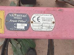 Väderstad Fronttiller FT 300