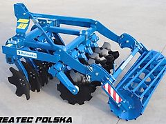 Rolmako Scheibenegge U645 für Wein- und Gartenbau 1,25m, 1,5m, 1,75m und 2m