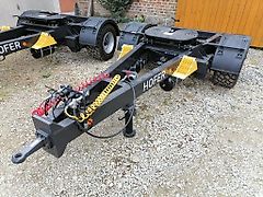 Hofer !! 12 Tonnen Basic-Line NEU !! - 40 oder 60 km/h - 3 Tonnen Stützlast - Luftfederung - Druckluftbremse mit ALB - Spannungswandler von 12 Volt auf 24 Volt - hydraulischer Stützfuß – Dollyachse Dolly Untersetzachse Kipper Anhänger