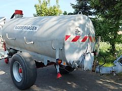 Kotte Kotte Garant Wasserwagen VE 6000 Vakumtankwagen 6000 Liter Einachswasserwagen 6000 Liter Gefederte Achse 6000 Liter Verinktes Wasserfass