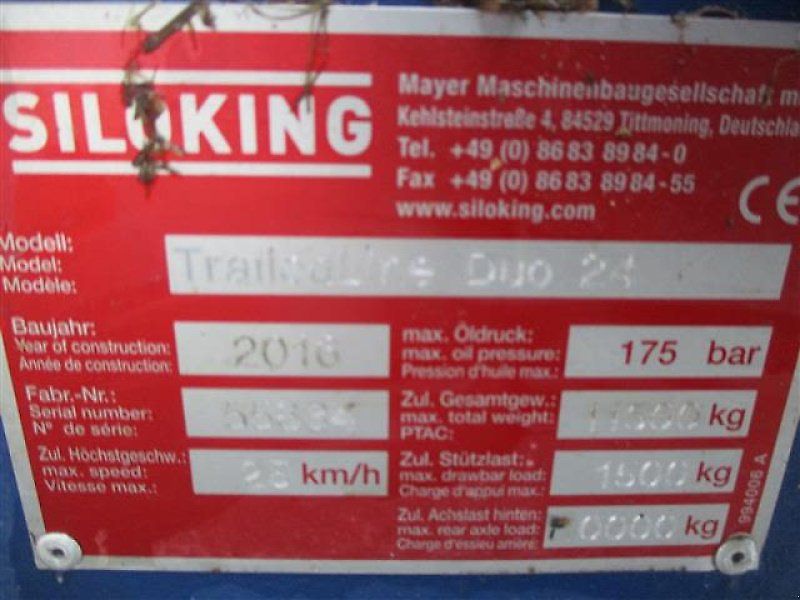 Siloking TRAILEDLINE DUO 24M³ #109