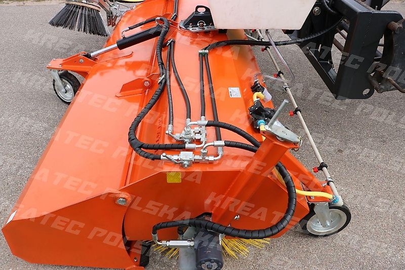 KREATEC Kehrmaschine AGRO /Kehrbesen/Veegmaschine 2,4m, Burste 620 mm