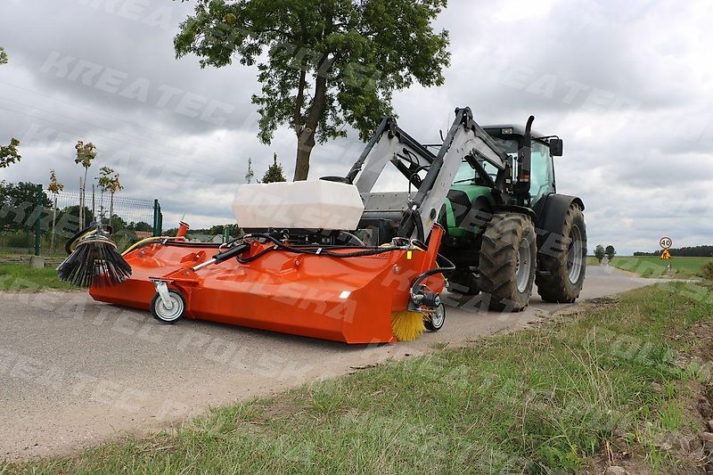 KREATEC Kehrmaschine AGRO/ Kehrbesen / Veegmaschine 2,6, Burste 620 mm