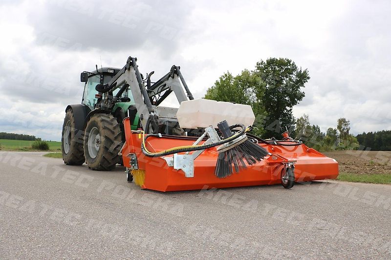 KREATEC Kehrmaschine AGRO/ Kehrbesen / Veegmaschine 2,6, Burste 620 mm