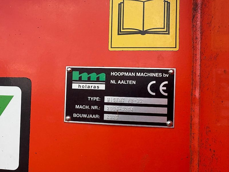 Holaras 3 Walzen Futterverteilwagen Wiesent FB 22