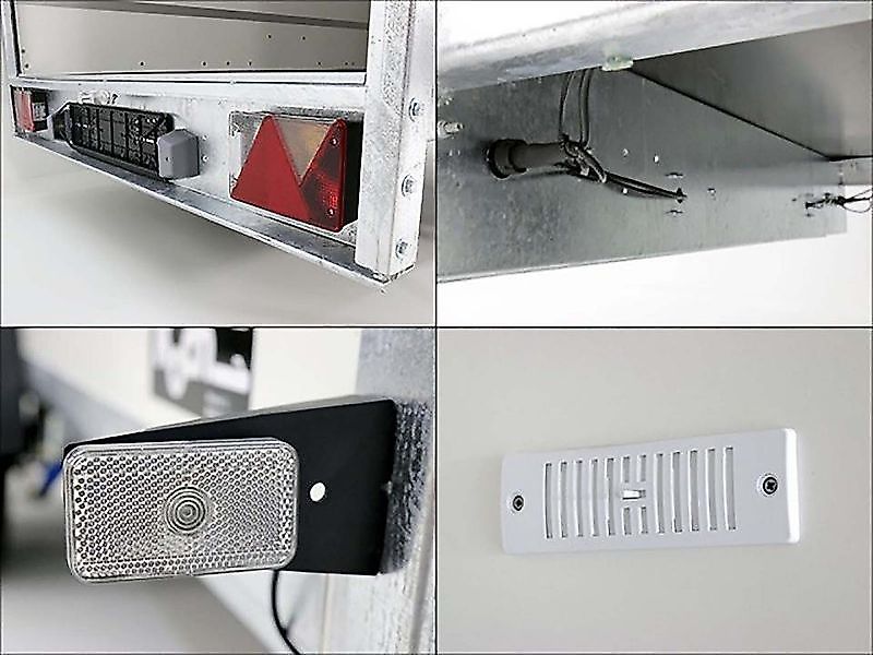 Blyss Kofferanhänger 130x264cm Höhe:150cm 1,3t|Rampe