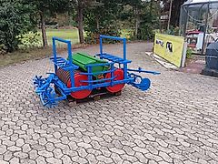 Amazone Köckerling Drillpaker 10 Reihig Doppelpaker 1,2m Arbeitsbreite Minimat 130-142 cm Arbeitsbreite Direktsaat-Pflug Säkombi zur Einsaat hinter dem Pflug Paker Drillkombi für Volldrehpflug-Einsatz mit Fanghaken