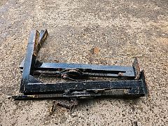 2x Stützen Winde für Salzstreuer Container Wohnkabine Schmidt Epoke Gmeiner Salzsilo Streuautomat Winterdienst